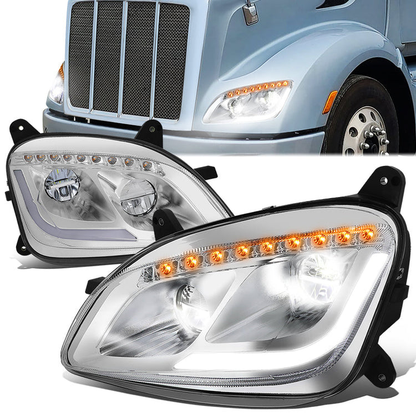 FAROS 13-20 PETERBILT 579 / 11-18 PETERBILT 587 - CHROME