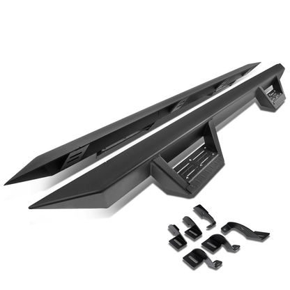 ESTRIBOS 3" - STEP DOWN - 05-20 TOYOTA TACOMA - DOUBLE CAB - BLACK