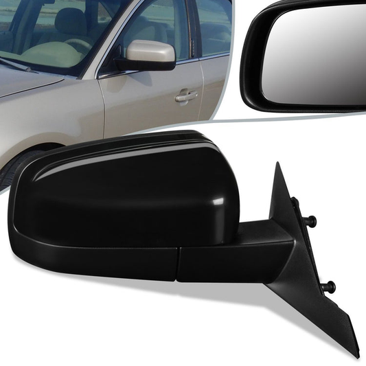 RETROVISOR MIRROR - OEM - 05-07 FORD FIVE HUNDRED / 05-07 MERCURY MONTEGO - POWERED - HEATED - PAINTABLE - BLACK - RIGHT