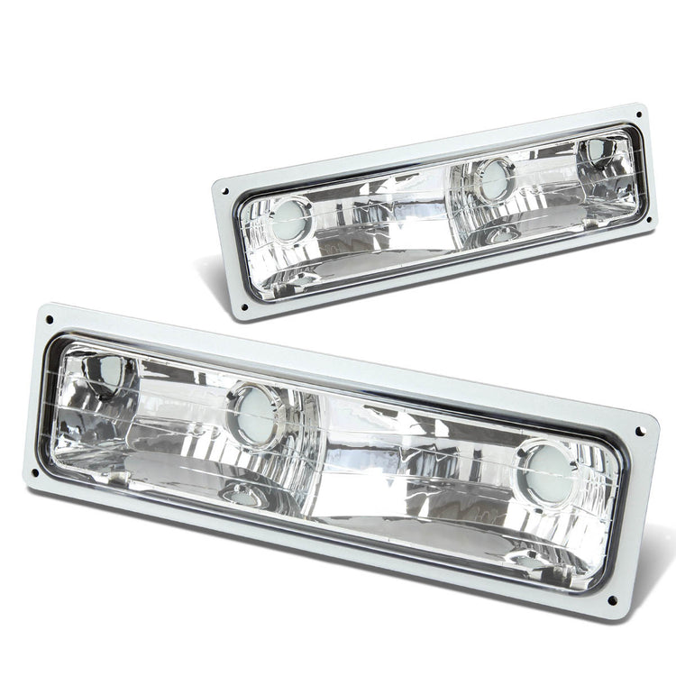 CUARTOS LUZ 94-98 CHEVY C10 - 2PC - CHROME