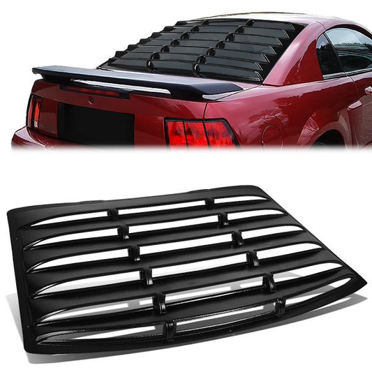 PERSIANA TRASERA REAR WINDOW LOUVER - 94-04 FORD MUSTANG - 1PC - BLACK