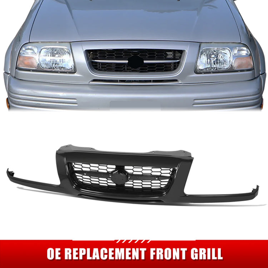 PARRILLA GRILLE - SZ VITAR/GRAND VITAR '99-'05/ GRILLE ASS'Y 99-00/ MAT-BLACK (GRAND VITARA)//PARTS.NO,SZ1200114//OEM NO,7211165DA0