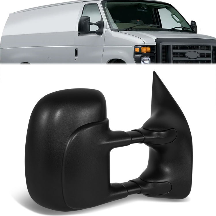 RETROVISOR MIRROR - OE STYLE - FORD E-150 05-25 - FORD E-250 05-25 - FORD E-350 05-25 - FORD E-450 05-25 - PASSENGER SIDE - PAINT TO MATCH - BLACK