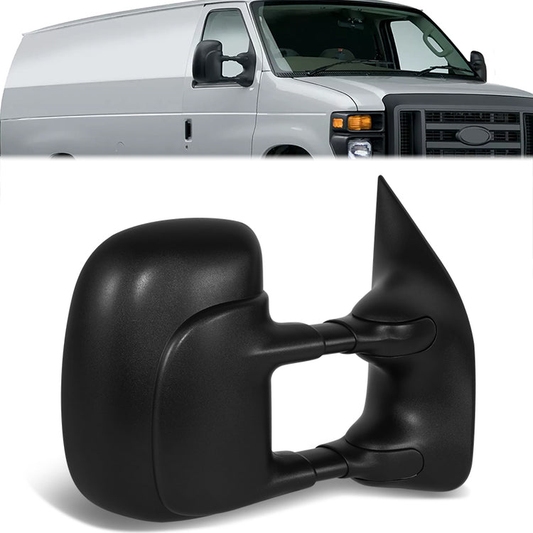RETROVISOR MIRROR - OE STYLE - FORD E-150 05-25 - FORD E-250 05-25 - FORD E-350 05-25 - FORD E-450 05-25 - PASSENGER SIDE - PAINT TO MATCH - BLACK