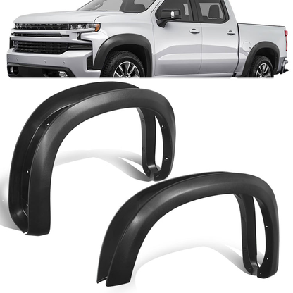 CANTONERAS CHEVROLET SILVERADO 1500 2019-2024 - BLACK