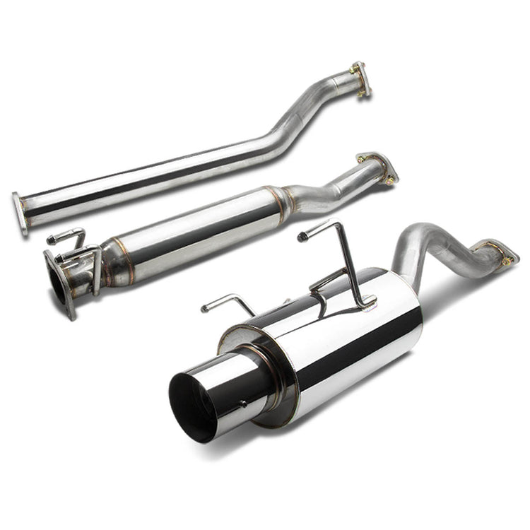 TUBERIA CATBACK CATBACK - 02-06 ACURA RSX TYPE-S - SINGLE TIP - STAINLESS STEEL