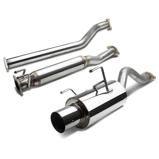 TUBERIA CATBACK CATBACK - 02-06 ACURA RSX TYPE-S - SINGLE TIP - STAINLESS STEEL