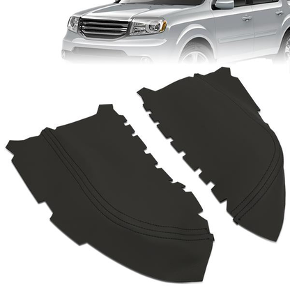 nan DOOR PANEL ARMREST COVER - 09-15 HONDA PILOT - BLACK