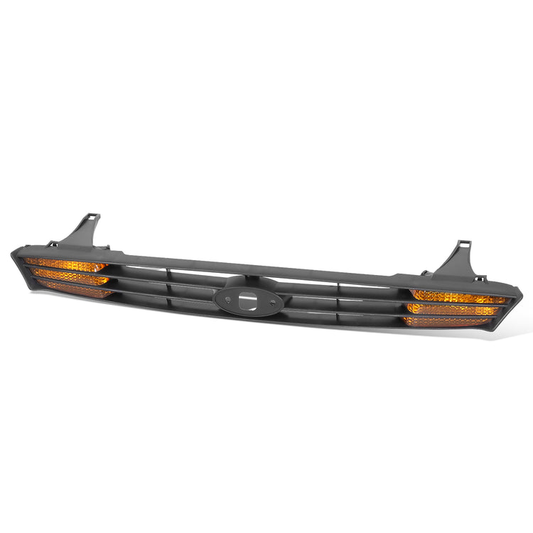 PARRILLA GRILLE - FD FOCS '00-'04/ GRILLE ASS'Y/ MAT-BLACK W/AMBER LIGHT//PARTS.NO,FO2560102//OEM NO,YS4Z13200BA