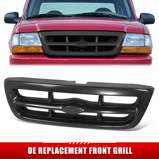 PARRILLA GRILLE - FD RANGR '98-'00/01-'03/04-05/ GRILLE ASS'Y 98-00/ MAT-GRAY (PTM)/ (2WD)(XL/SLT)//PARTS.NO,FO1200344//OEM NO,F87Z8200FA