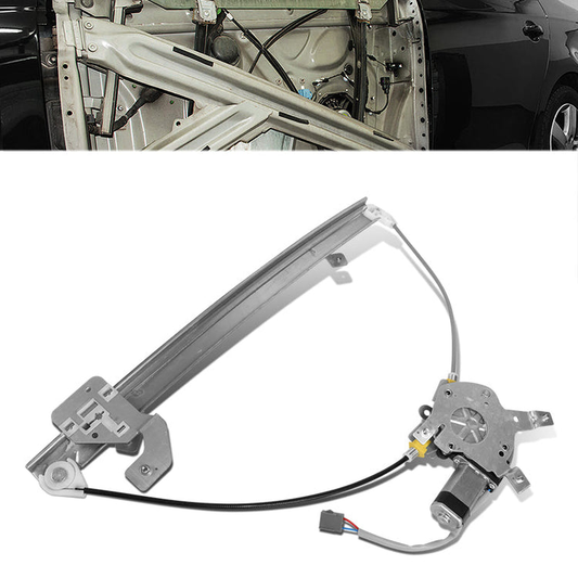 REGULADOR DE VENTANA WINDOW MOTORS & REGULATORS - METALLIC - 02-10 FORD EXPLORER/07-10 FORD EXPLORER SPORT TRAC/03-05 LINCOLN AVIATOR/02-10 MERCURY MOUNTAINEER - METALLIC - BARE STEEL/PLASTIC