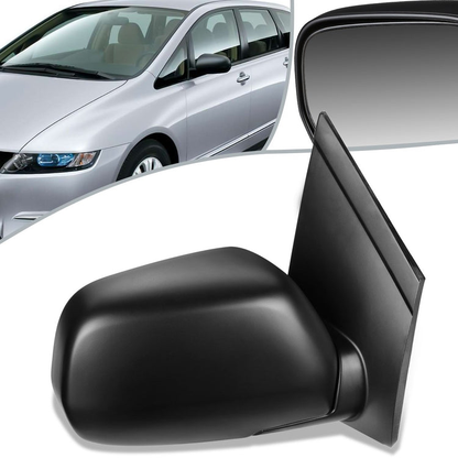 RETROVISOR MIRROR - OEM - 99-04 HONDA ODYSSEY - MANUAL - TEXTURED - BLACK - RIGHT