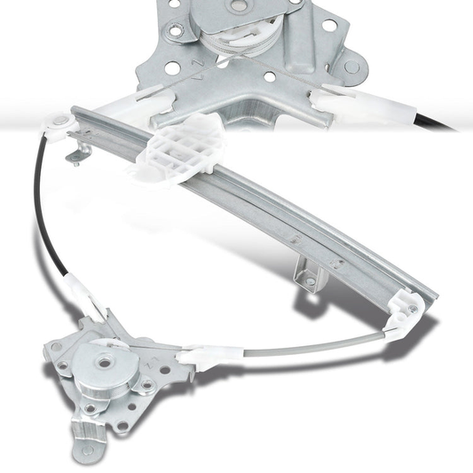 REGULADOR DE VENTANA WINDOW MOTORS & REGULATORS - METALLIC - 96-00 HYUNDAI ELANTRA - METALLIC - BARE STEEL/PLASTIC