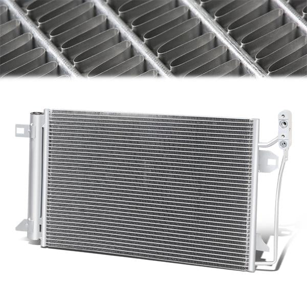 CONDENSADOR 10-12 FORD FUSION / 11-12 LINCOLN MKZ / 10-11 MERCURY MILAN - FITS 2.5L, 2.5L HYBRID, 3.0L ENGINE MODELS - ALUMINIUM