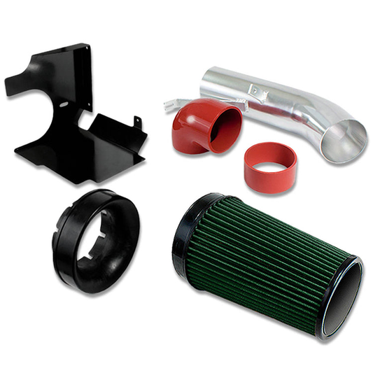 FILTRO DE AIRE DE ALTO FLUJO COLD AIR - HEAT SHIELD - ESCALADE / AVALANCHE / SILVERADO / SIERRA / TAHOE / SUBURBAN / YUKON / DENALI - GREEN FILTER