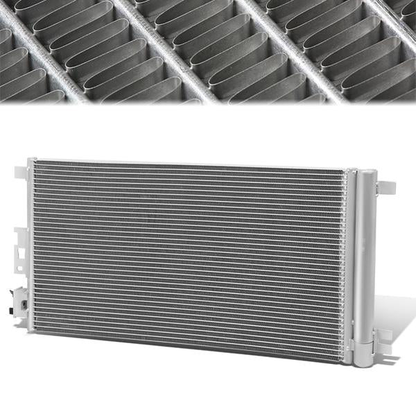 CONDENSADOR 04-12 CHEVROLET MALIBU / 05-10 PONTIAC G6 / 07-09 SATURN AURA - FITS L4 & V6 ENGINE MODELS - ALUMINIUM