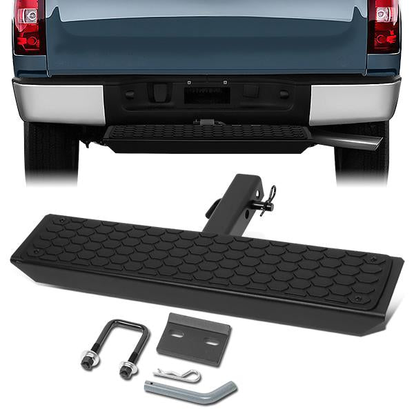 ESCALON TRASERO UNIVERSAL - 26" W X 5" L - FITS VEHICLES WITH 2" TRAILER HITCH - BLACK