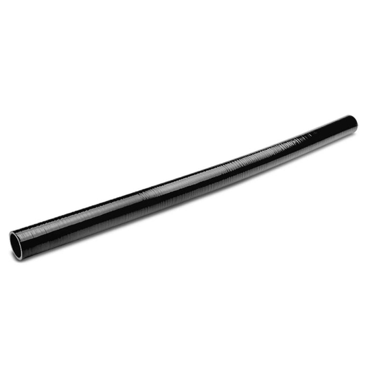 COPLE DE SILICON 3-PLY - 1.25" X 1-METER / 3.28 FEET STRAIGHT - BLACK