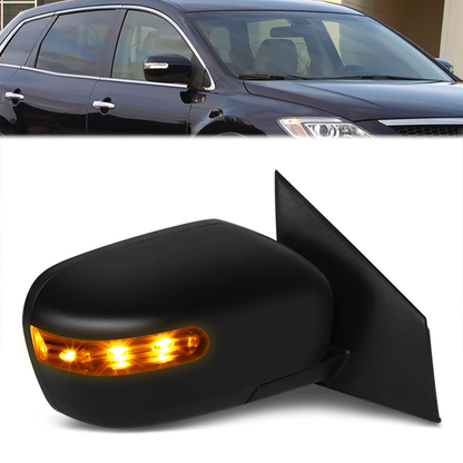 RETROVISOR MIRROR - OE STYLE - MAZDA CX-9 07-09 - WITH POWER WITH SIGNAL - PASSENGER SIDE - PAINT TO MATCH - BLACK