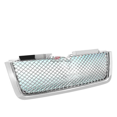 PARRILLA GRILLE - 06-09 CHEVROLET TRAILBLAZER - DIAMOND MESH STYLE - ABS - DOES NOT FIT NON LT MODELS - CHROME