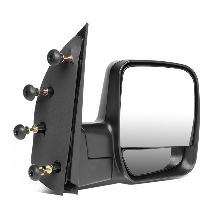 RETROVISOR MIRROR - OEM - 02-07 FORD E-150, E-250, E-350, E-450 / 02-03 FORD E-550 - MANUAL - TEXTURED - BLACK - RIGHT