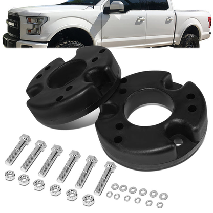 KIT ELEVACION 04-17 FORD F-150 - EXCLUDES RAPTOR MODELS - FRONT - 2" LIFT - STRUT TOP SPACER MOUNT
