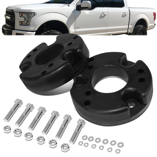 KIT ELEVACION 04-17 FORD F-150 - EXCLUDES RAPTOR MODELS - FRONT - 2" LIFT - STRUT TOP SPACER MOUNT