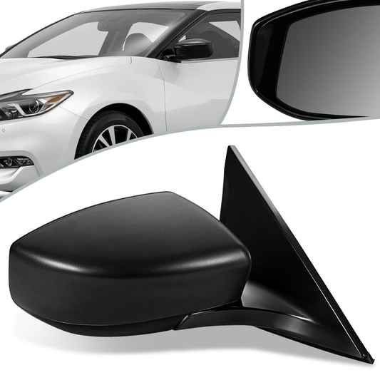 RETROVISOR MIRROR - OEM - 16-18 NISSAN MAXIMA - POWERED - FOLDING - TEXTURED - RIGHT