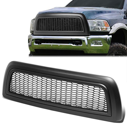 PARRILLA GRILLE - 10-18 DODGE RAM 2500, 3500 - HONEYCOMB MESH - MATTE BLACK