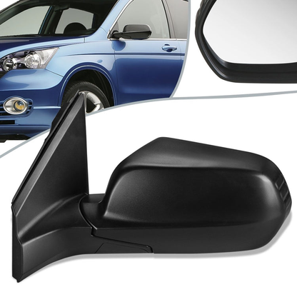 RETROVISOR MIRROR - OEM - 12-16 HONDA CR-V - POWERED - TEXTURED - BLACK - LEFT
