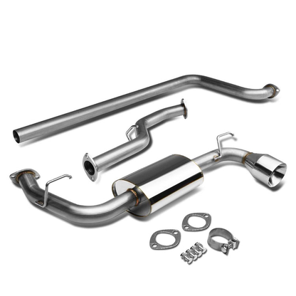 TUBERIA CATBACK CATBACK - 00-05 DODGE NEON - SINGLE ROLLED TIP - STAINLESS STEEL