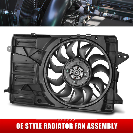 ABANICOS OE STYLE -BUICK LACROSSE 2018-2019 / CHEVROLET MALIBU 2016-2020 / 1.5L TURBO, 2.5L