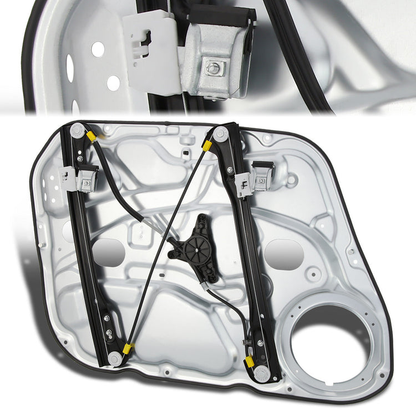 REGULADOR DE VENTANA WINDOW MOTORS & REGULATORS - METALLIC - 09-12 HYUNDAI ELANTRA HATCHBACK - METALLIC - BARE STEEL/PLASTIC