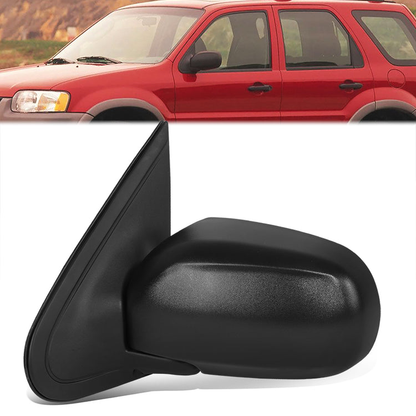 RETROVISOR MIRROR - OE STYLE - FORD ESCAPE 01-02 - WITH POWER - DRIVER SIDE - PAINT TO MATCH - BLACK