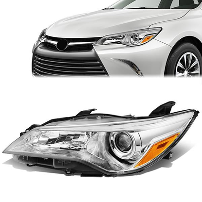 FAROS OE STYLE - 15-17 TOYOTA CAMRY - FITS MODELS W/ HALOGEN HEADLIGHTS - 9005 HIGH BEAM / H11 LOW BEAM / 7444NA SIGNAL - LEFT