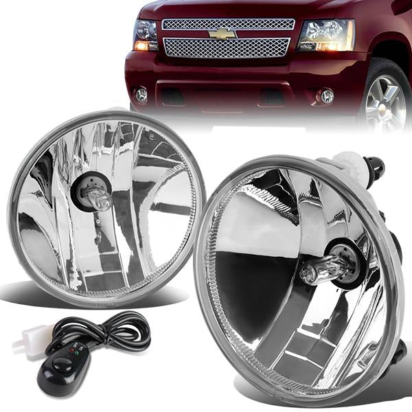 FAROS DE NIEBLA 07-13 CHEVY AVALANCHE, SUBURBAN 2500, GMC YUKON XL 2500 / 10-13 CAMARO / 15-19 COLORADO, SILVERADO 2500 HD, SILVERADO 3500 HD, GMC CANYON, SIERRA 2500 HD, SIERRA 3500 HD / 07-14 SUBURBAN 1500, TAHOE, YUKON, YUKON XL 1500, FORD MUSTANG
