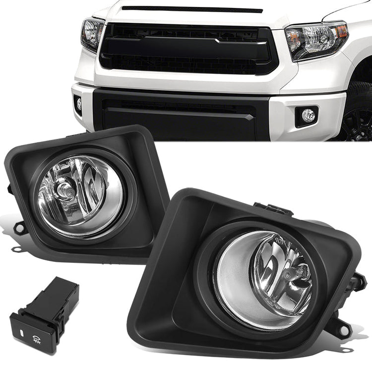 FAROS DE NIEBLA 14-21 TOYOTA TUNDRA - H1 BULB - WITH SWITCH, WIRING - CLEAR