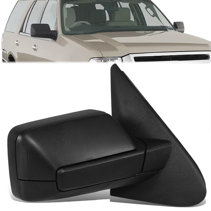 RETROVISOR MIRROR - OE STYLE - FORD EXPEDITION 12-17 - WITH POWER WITH HEATED WITH SIGNAL - PASSENGER SIDE - PAINT TO MATCH - BLACK