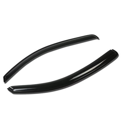 PROTECTOR DE VENTANA WINDOW VISORS - 05-14 TOYOTA TACOMA 2-DR - STANDARD CAB - 2PCS - DARK SMOKE