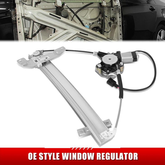 REGULADOR DE VENTANA WINDOW MOTORS & REGULATORS - CHEVROLET IMPALA 2006-2013 / CHEVROLET IMPALA LIMITED 2014-2016 - METALLIC - BARE STEEL / PLASTIC
