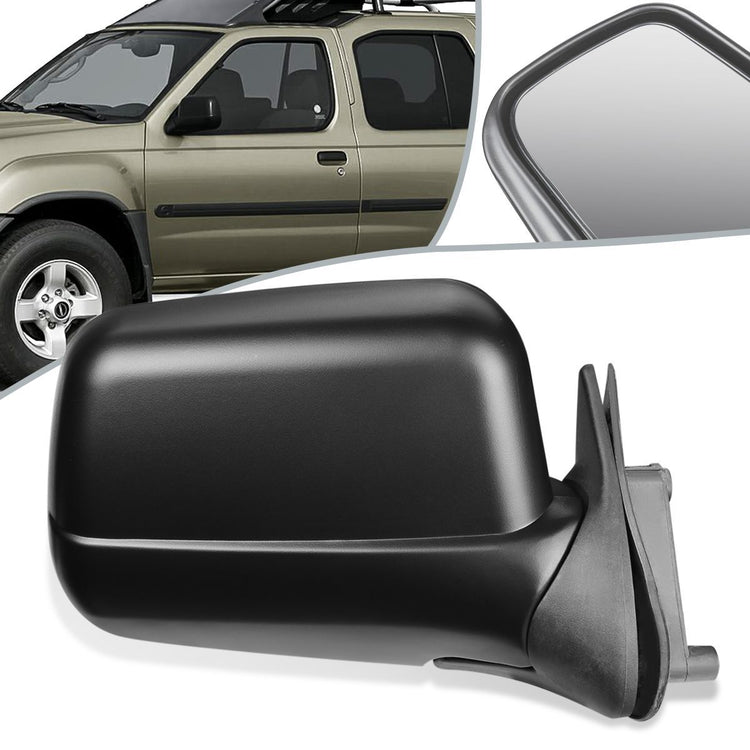RETROVISOR MIRROR - OEM - 98-04 NISSAN FRONTIER / 00-04 NISSAN XTERRA - POWERED - TEXTURED - BLACK - RIGHT
