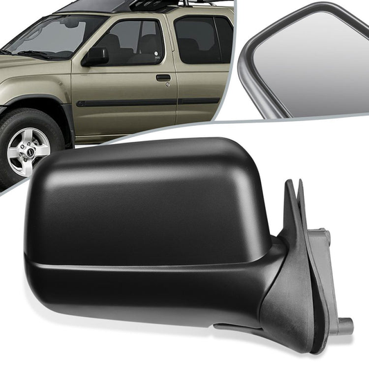 RETROVISOR MIRROR - OEM - 98-04 NISSAN FRONTIER / 00-04 NISSAN XTERRA - POWERED - TEXTURED - BLACK - RIGHT