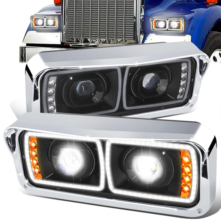 FAROS FREIGHTLINER CLASSIC 01-11 / FREIGHTLINER CLASSIC XL 01-09 / FREIGHTLINER FLD120SD 03-12 / KENWORTH T600A 86-07 / KENWORTH T800 87-19 / KENWORTH W900 81-19 / PETERBILT 357 86-08 / PETERBILT 365 08-19 / PETERBILT 378 88-07 / PETERBILT 379 85-07 /