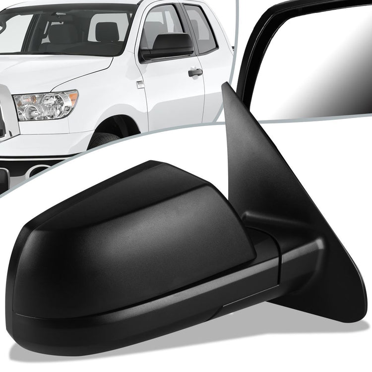 RETROVISOR MIRROR - OEM - 07-13 TOYOTA TUNDRA / 08-13 TOYOTA SEQUOIA - MANUAL - TEXTURED - BLACK - RIGHT