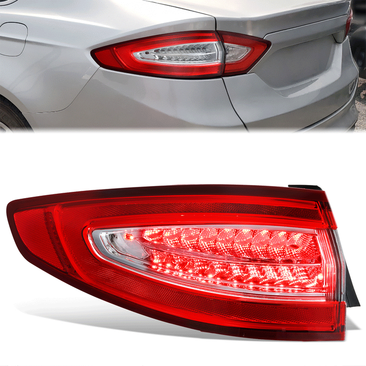 FAROS TRASEROS OE STYLE - 13-16 FORD FUSION - OUTER - FITS S, SE MODELS