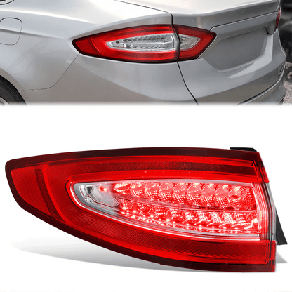 FAROS TRASEROS OE STYLE - 13-16 FORD FUSION - OUTER - FITS S, SE MODELS