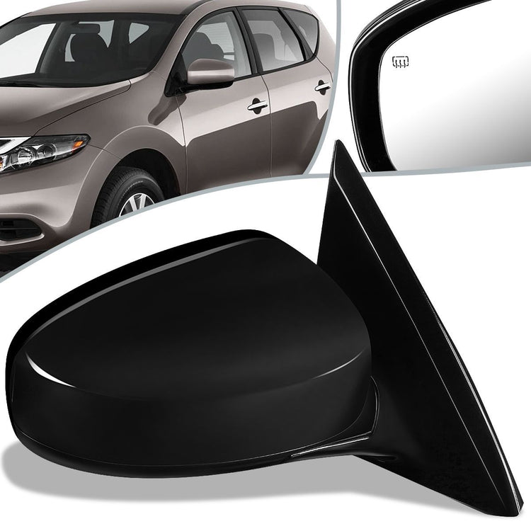 RETROVISOR MIRROR - OEM - 13-16 NISSAN PATHFINDER - POWERED - HEATED - TEXTURED - BLACK - RIGHT