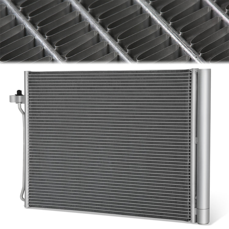 CONDENSADOR HYUNDAI VELOSTER 19-21 - KIA SOUL 20-24 - FOR 2.0L MODEL - ALUMINUM