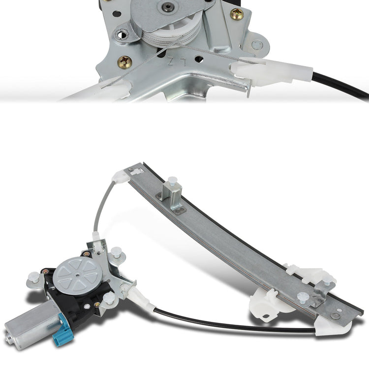 REGULADOR DE VENTANA WINDOW MOTORS & REGULATORS - METALLIC - 96-00 HYUNDAI ELANTRA - METALLIC - BARE STEEL/PLASTIC