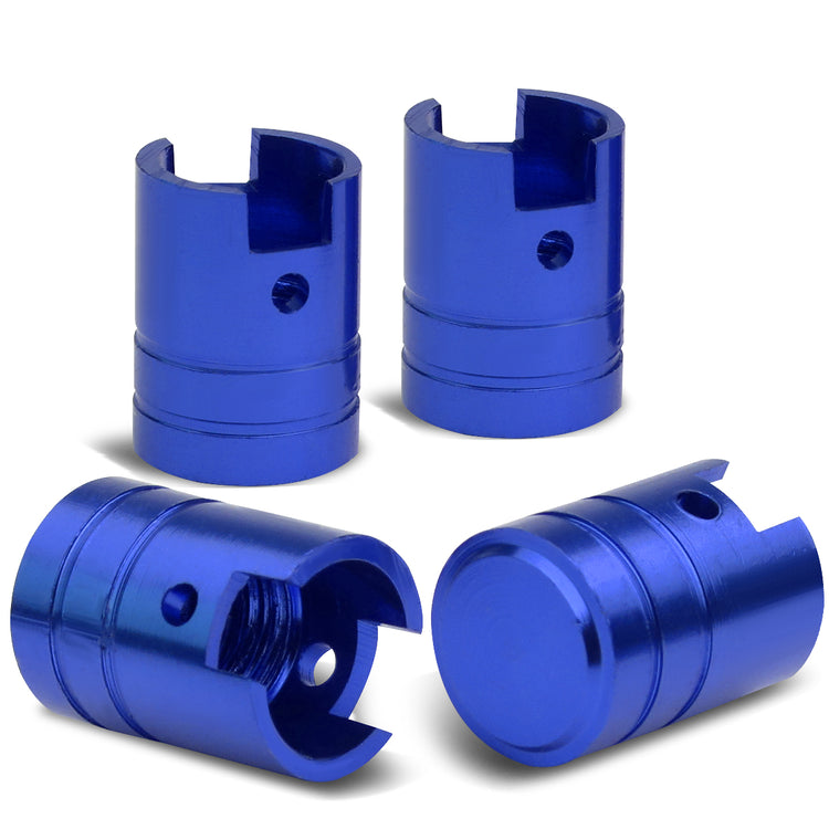 ACCESORIOS 17MM / 1.00" TALL - PISTON STYLE - BLUE